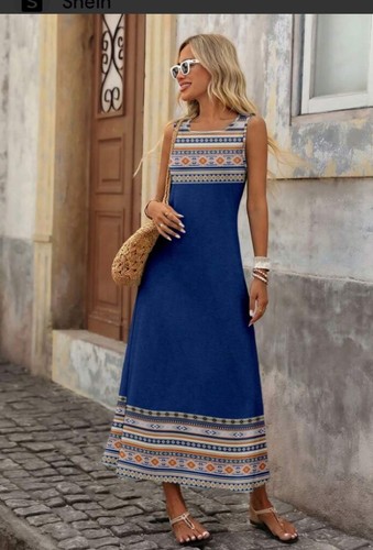 Boho ethnic long - boho, dress