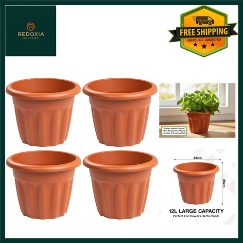 Traditional terracotta round - terracotta,