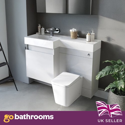 Toilet and sink vanity - sink, unit