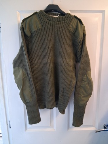 British army wooly pully - army,