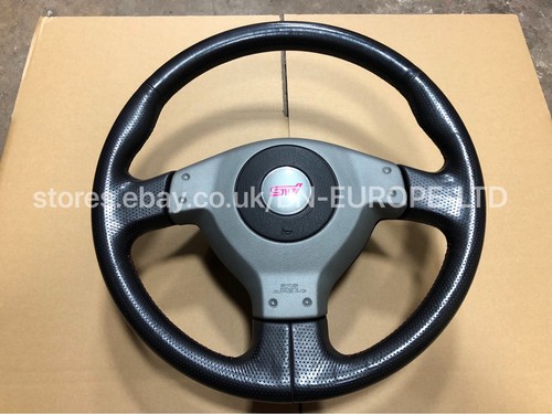 Genuine leather steering - leather, wheel
