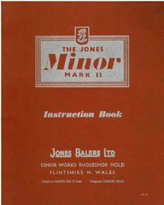 Jones baler minor mkii - -, mk2