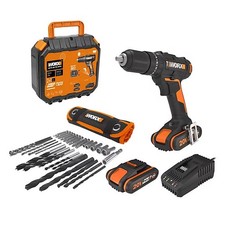 WORX 20V Combi Drill with 2 x