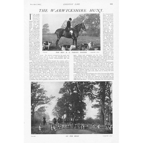 Scenes with the warwickshire - the,
