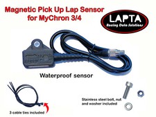 Lap Magnetic Pick Up for MyChron 3 and 4 Kart Lap Timer Sensor Black