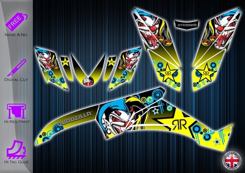 Quadzilla 320 xlc 300 stickers - quadzilla,