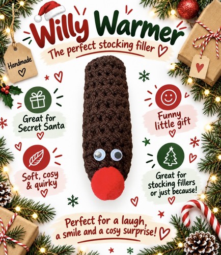 Rudolph willy warmer funny - rudolph,