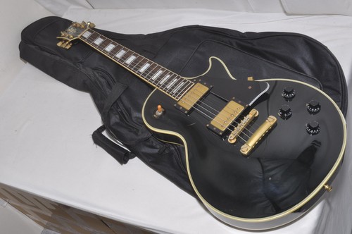 Burny les paul black electric - burny,