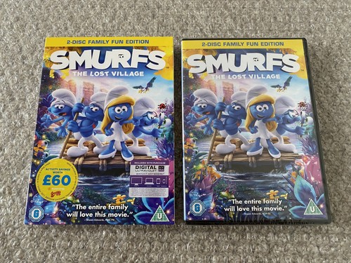 Smurfs the lost village dvd - smurfs,