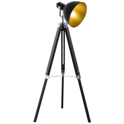 Retro tripod floor lamp - tripod, dome