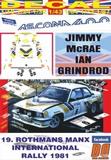 DECAL OPEL ASCONA 400 J.McRAE