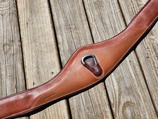 NEW Devoucoux Allure Brown Padded Anatomic English Jumper Girth - 48", 52" & 56"