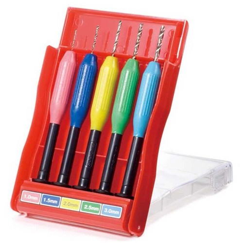 Pin vice basic set - mr,