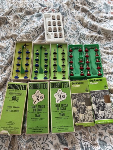Vintage subbuteo teams job - teams, lot
