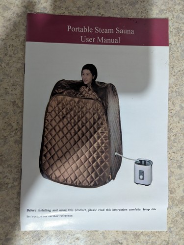 Portable home steam sauna - steam,