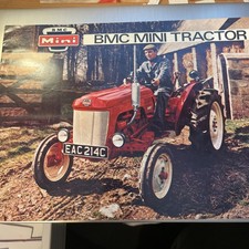BMC MINI TRACTOR 8 PAGE scarce  SALES BROCHURE 1966 super condition 