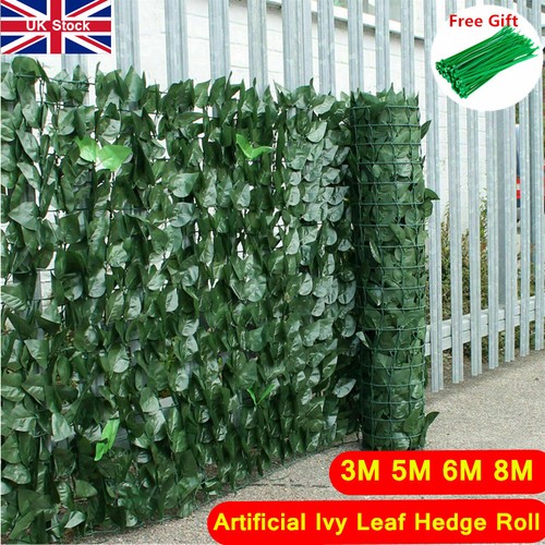 Garden fence artificial - 3-8m,