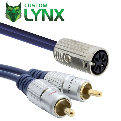 Cable pin din - 7, female