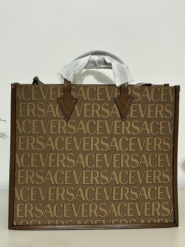 Versace allover canvas - allover, tote