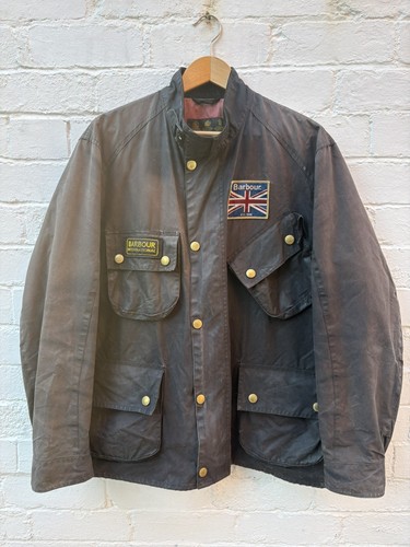 Barbour smu union jack waxed - barbour,