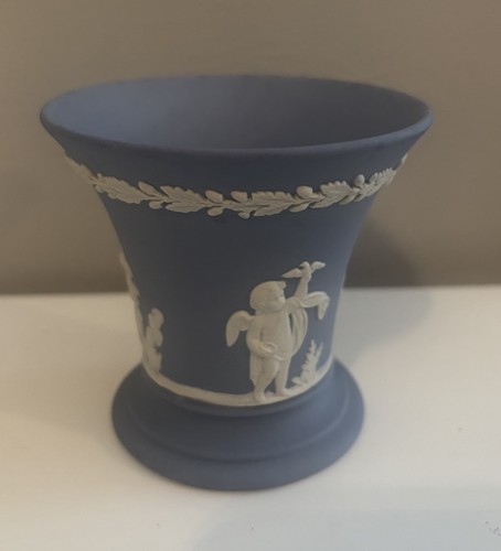 Wedgwood blue jasperware four - wedgwood,