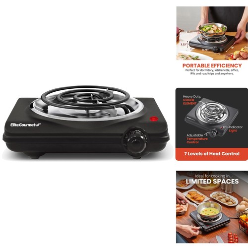 Portable electric hot plate - hot,