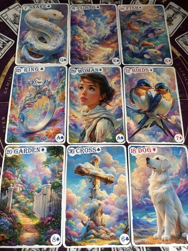 Dream lenormand deck - dream,
