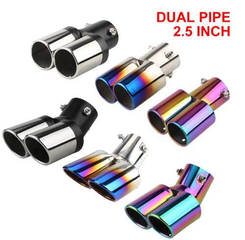 Universal twin dual exhaust - twin,
