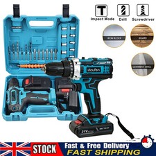 21V Cordless Hammer Drill Set