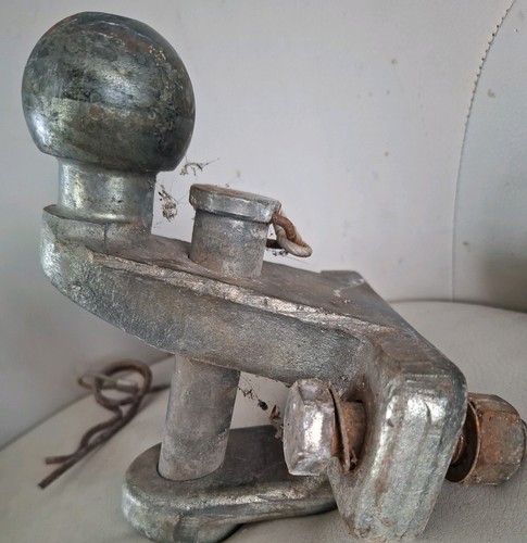 Vintage 50mm tow ball hitch - ball, &