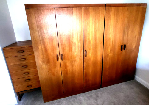 Plan wardrobes 3 door - g-plan, wardrobes.