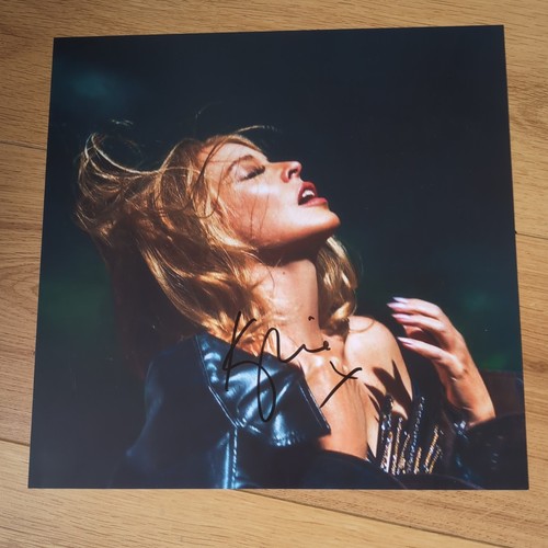 Signed kylie minogue tension - kylie,