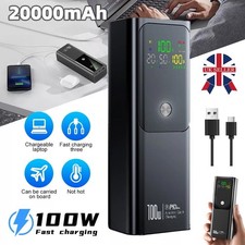 Power 20000mAh Bank 100W USB