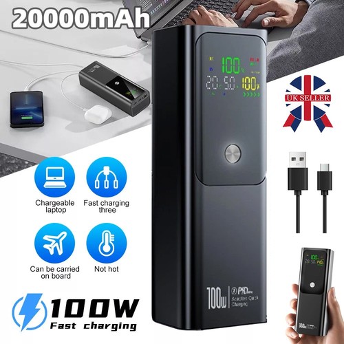 Power 20000mah bank 100w - bank,