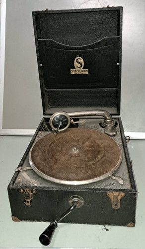 Vintage symphonion gramophone - vintage,