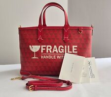Anya Hindmarch I Am A Plastic Bag XS Tote Fragile Handle With Care