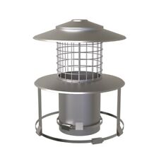 Flexible Flue Liner Cowl Stainless Steel with Bird Guard Mesh Pot Hanging Cap