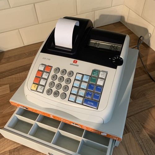 Cash register olivetti ecr - cash,
