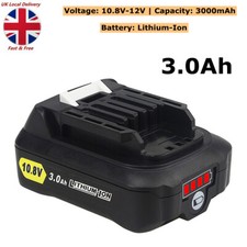 10.8V 12V 3.0Ah Li-Ion Battery