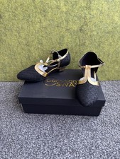 Leatherette T-Strap Ballroom