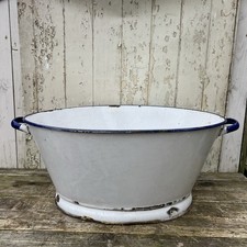 Large 26” Enamel Ware Tub