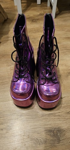 Demonia camel 203 purple - camel,