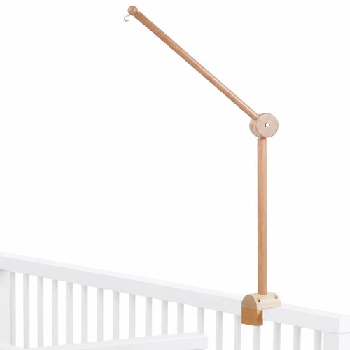 Wooden cot mobile arm anti - mobile,