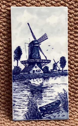 Delft blue made holland - in,