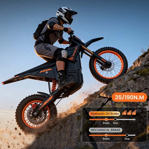 Electric dirt bike 3000w - dirt, peak
