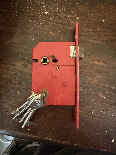 Vintage door lock - door, used