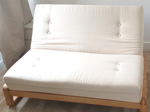Futon birch sofa - birch, +