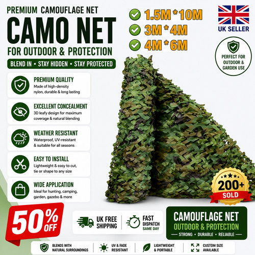 Large camouflage net - large,