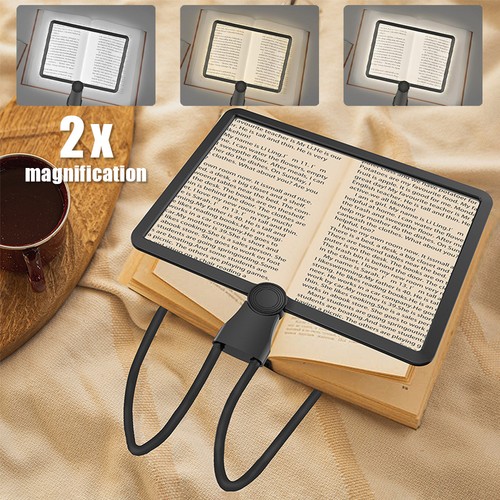 Led magnifying glass large - led,