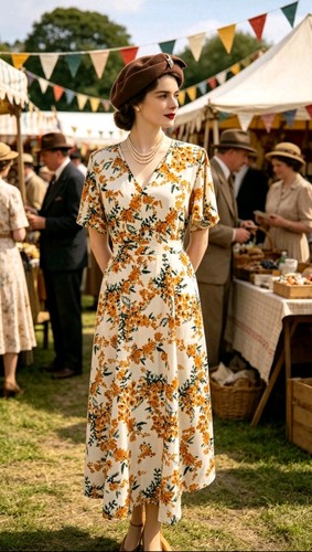 Vintage 1930s 1940s style - 1930s,